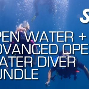 SSI Open Water and Advanced Open Water Diver Bundle